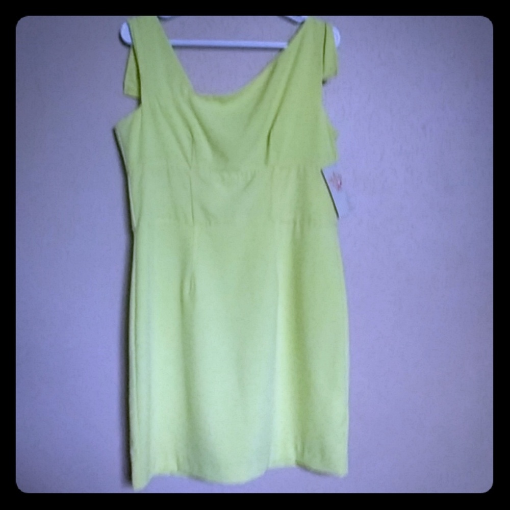 Lemon drop causal dress